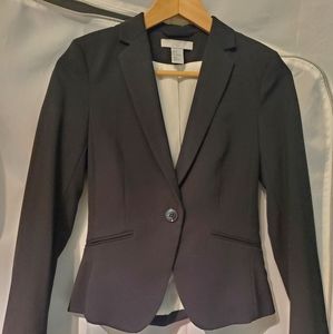 H&M Black Blazer Size 2